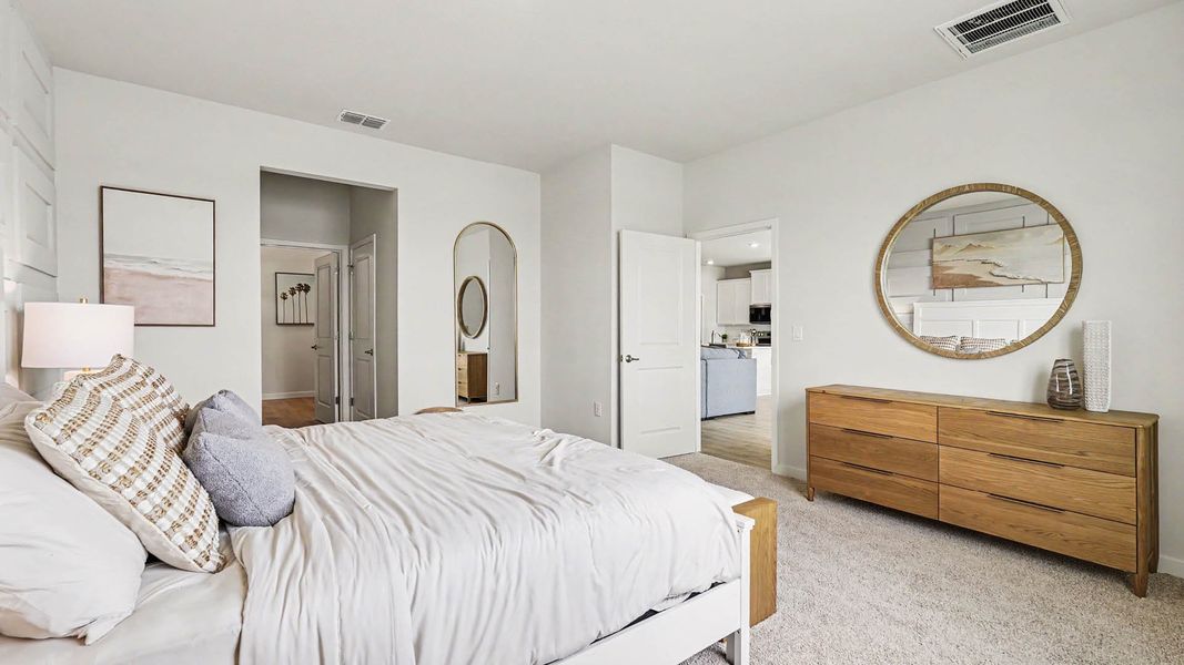 Representative furnished interior of a home built from the Delray by D.R. Horton in Cypress Bay West, Palm Bay (Image 15). Representative furnished interior of a home built from the Delray by D.R. Horton in Cypress Bay West, Palm Bay (Image 15).