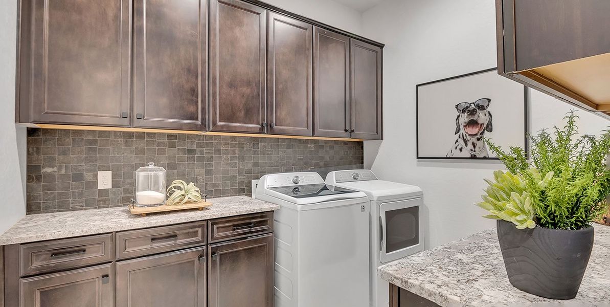 Furnished interior view inside a new home in Palo Verde at North Creek, Queen Creek (Image 9).