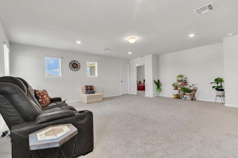 Upstairs Game room. This room is GIANT! Upstairs Game room. This room is GIANT!