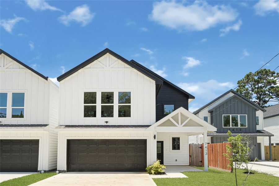Beautiful 2024-built two-story home with modern design and inviting curb appeal. Beautiful 2024-built two-story home with modern design and inviting curb appeal.
