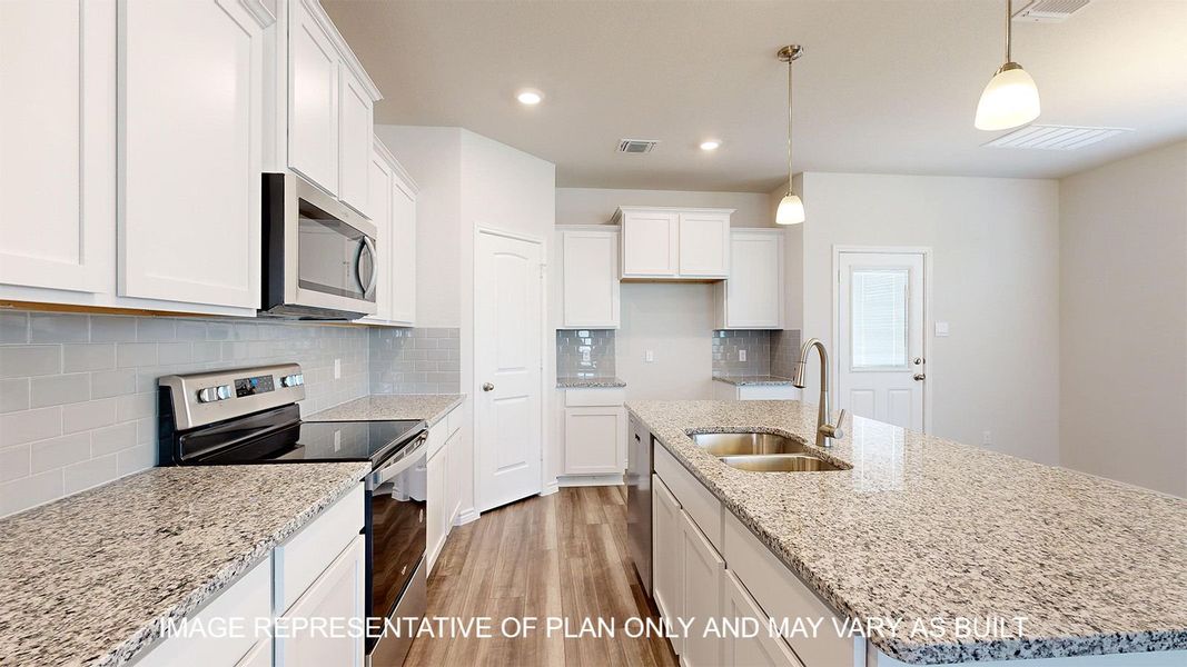 Furnished interior view inside a new home in Turnbo Ranch Traditions, Killeen (Image 6).
