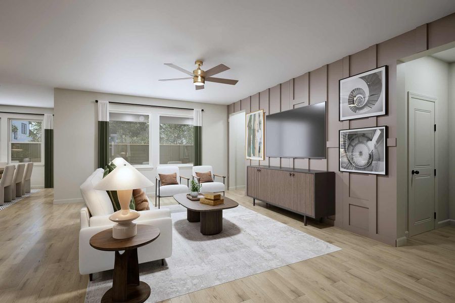 The Simsbury - Family Room