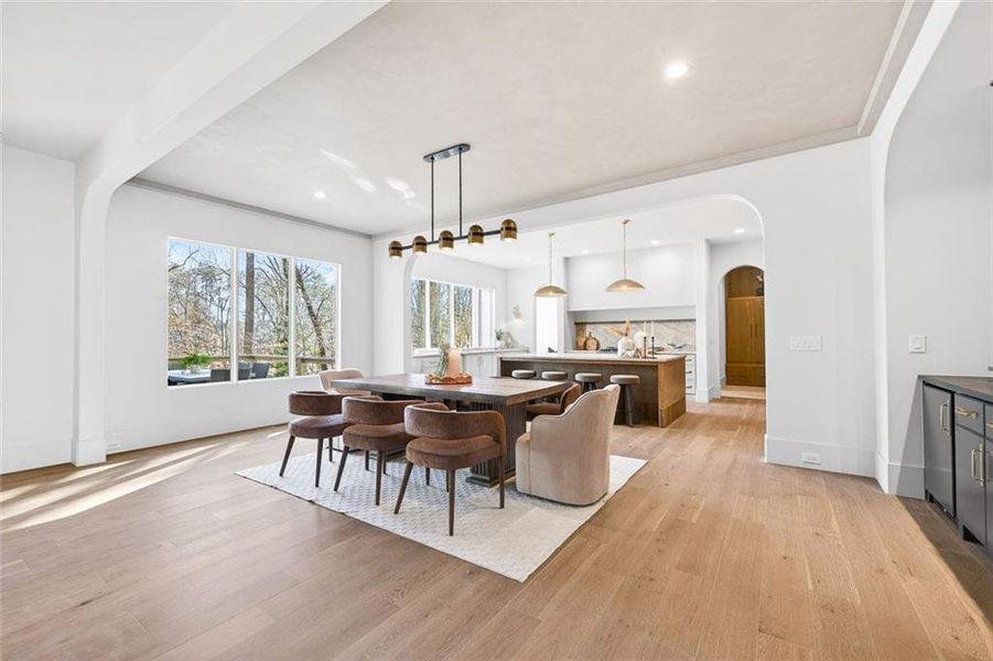 Furnished interior view inside a new home in , Atlanta (Image 43). Furnished interior view inside a new home in , Atlanta (Image 43).