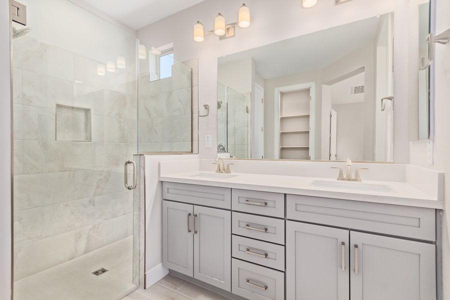 Representative furnished interior of a home built from the Lily by Taylor Morrison in CantaMia at Estrella 55+, Goodyear (Image 3).