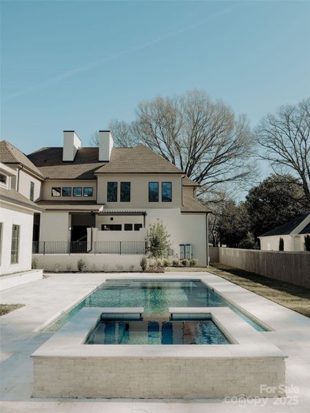 Exterior details and patio area of a home in , Charlotte (Image 28).