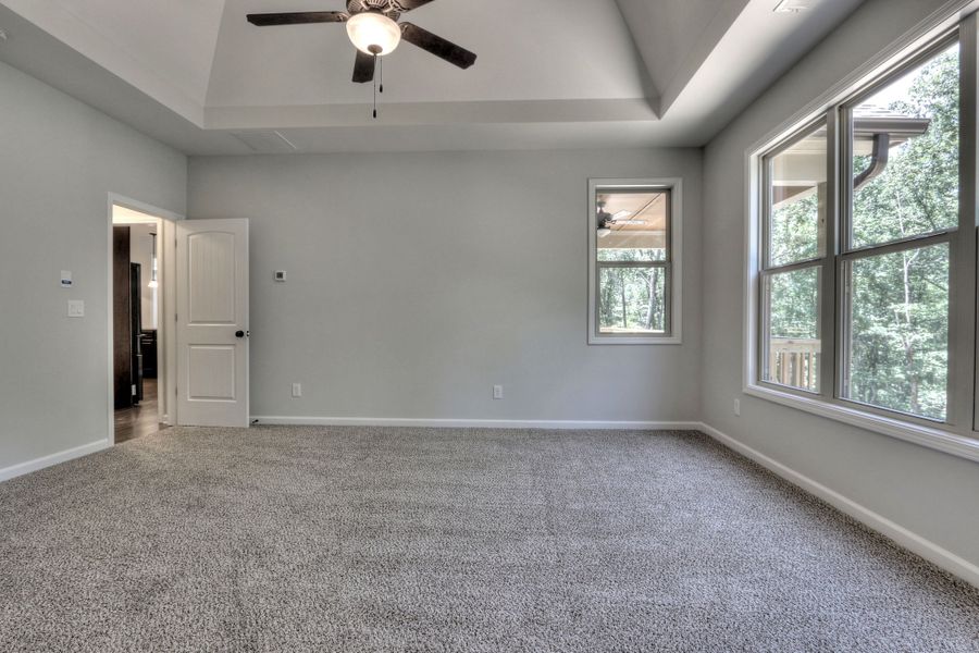Representative unfurnished interior of a home built from the The Huntleigh by Bamford and Company in Rowland Springs, Cartersville (Image 29).