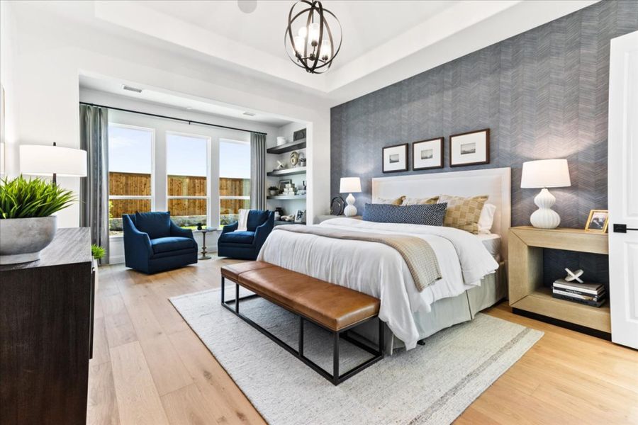 Furnished interior view inside a new home in Nelson Lake, Rockwall (Image 13).