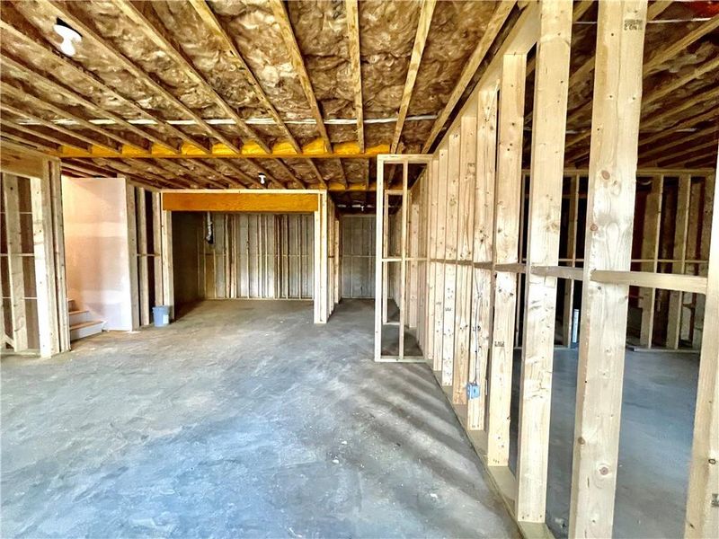 In-progress construction of a new home in , Waleska, GA (Image 33).