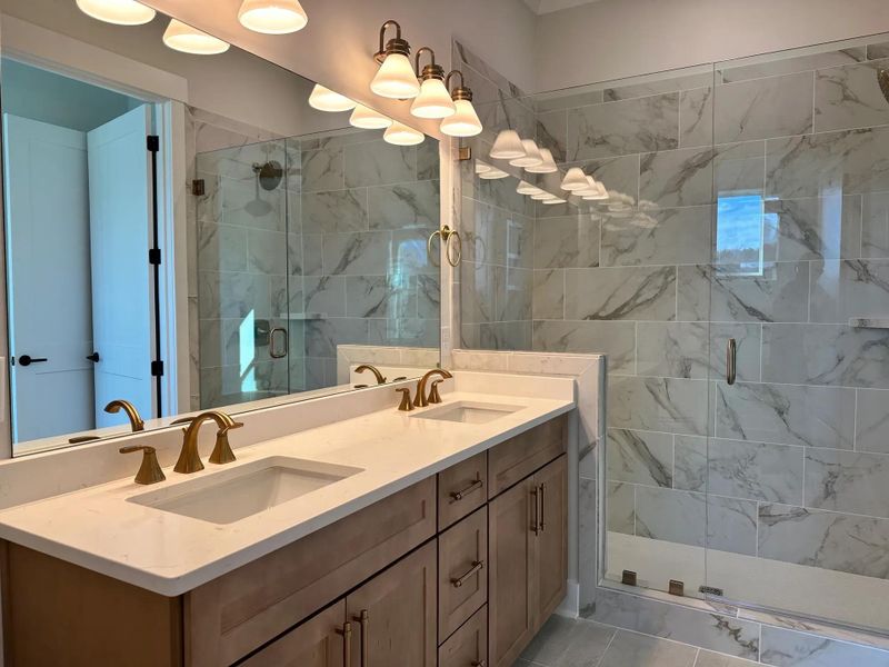 The Neilson B Primary Suite Bathroom