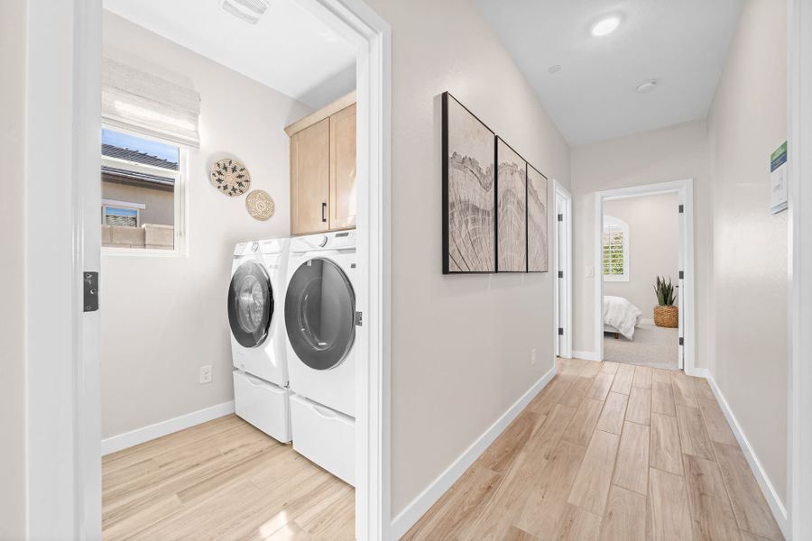 Laundry Room | Brisa | Mira Vista at Victory in Buckeye, AZ by Landsea Homes