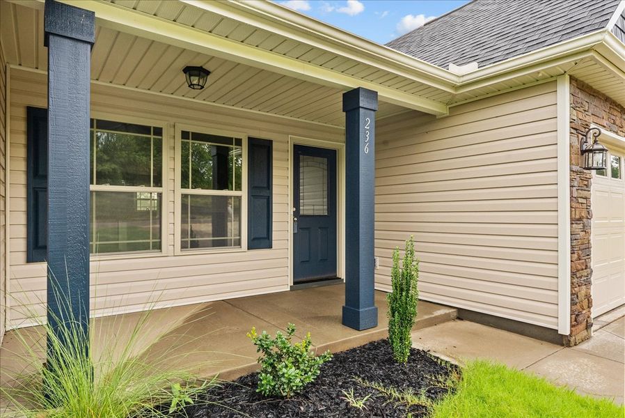 Representative exterior details of a home built from the Startex by Enchanted Homes in Lonesome Dove, San Antonio (Image 3).