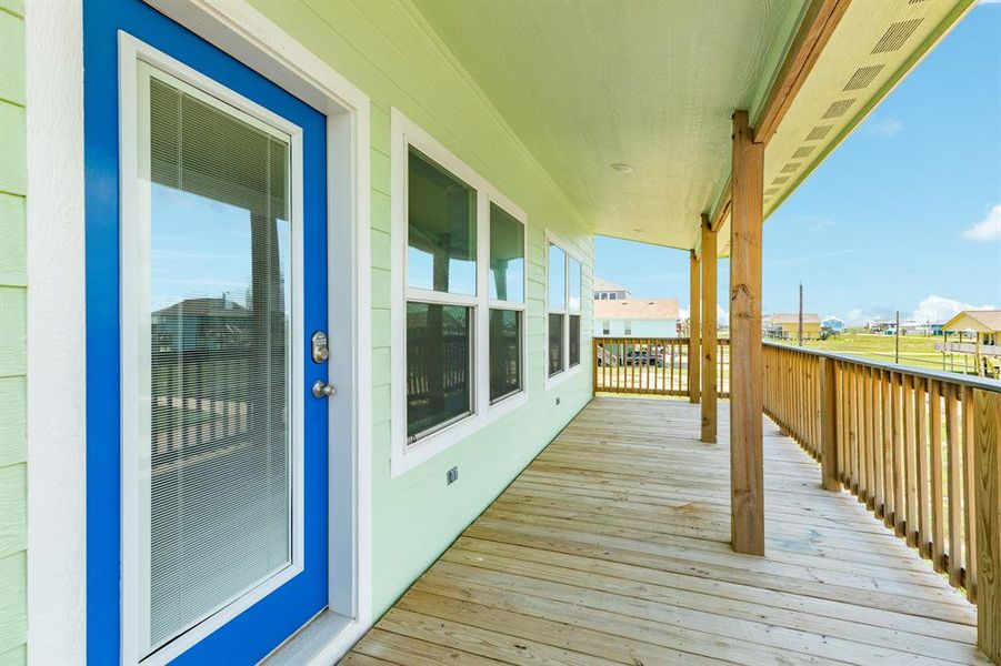 Enter Home via your Hurricane Door