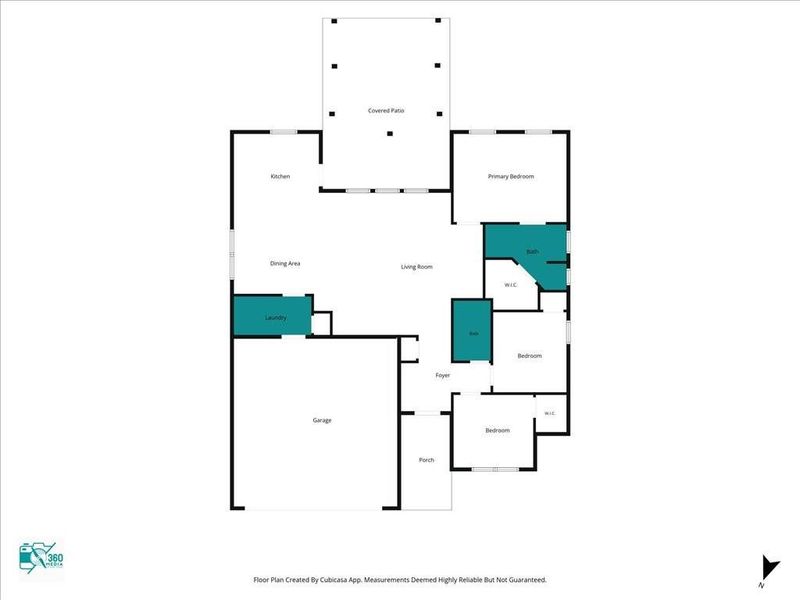 2D floor plan layout of this home in , Lufkin, TX (Image 5).