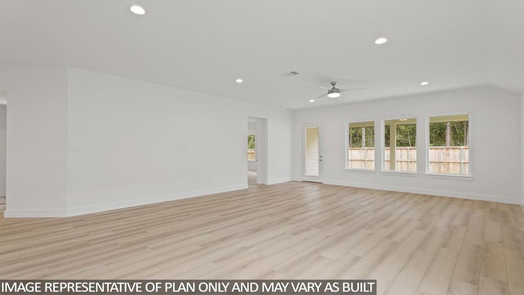 Spacious, unfurnished interior of a new home in Mill Creek Estates, Magnolia (Image 14).