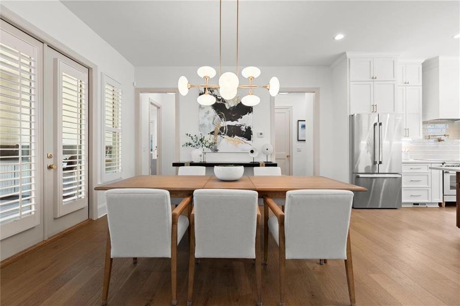 Furnished interior view inside a new home in , Marietta (Image 49). Furnished interior view inside a new home in , Marietta (Image 49).