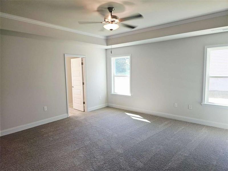 Spacious, unfurnished interior of a new home in Scarlett Place, Bowdon (Image 11).