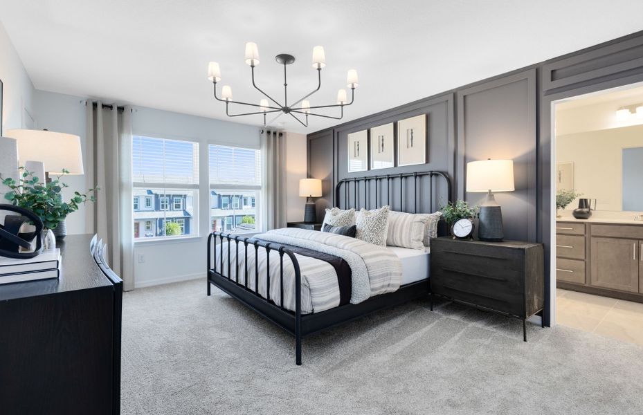 Representative furnished interior of a home built from the Caden by Pulte Homes in Tohoqua, Kissimmee (Image 8).