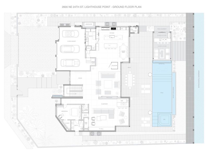 2D floor plan layout of this home in , Lighthouse Point, FL (Image 5). 2D floor plan layout of this home in , Lighthouse Point, FL (Image 5).