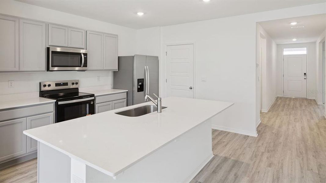 Furnished interior view inside a new home in Summerlin at Hawthorne Ranch, Lakeland (Image 7).