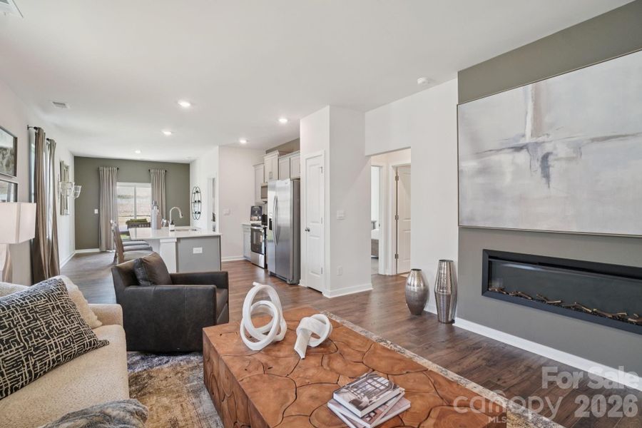 Photos are representative - model home