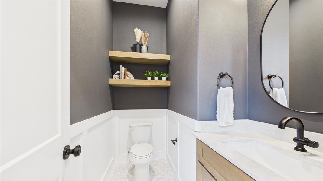 Furnished interior view inside a new home in , Houston (Image 7).