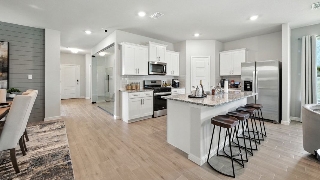 Furnished interior view inside a new home in Vista Park, Decatur (Image 4). Furnished interior view inside a new home in Vista Park, Decatur (Image 4).