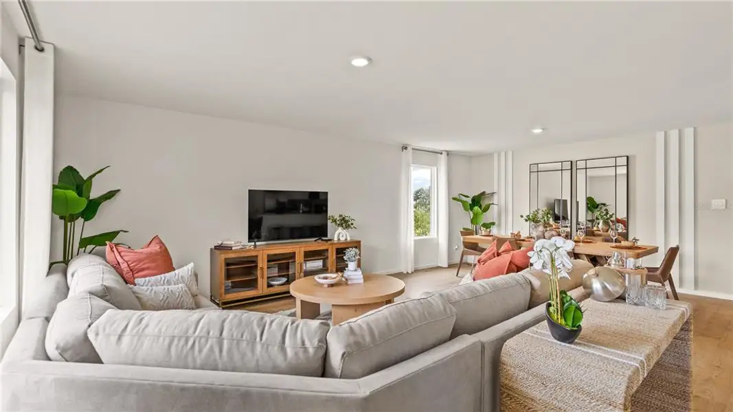 Furnished interior view inside a new home in The Parks at Edgewater, Edgewater (Image 3).