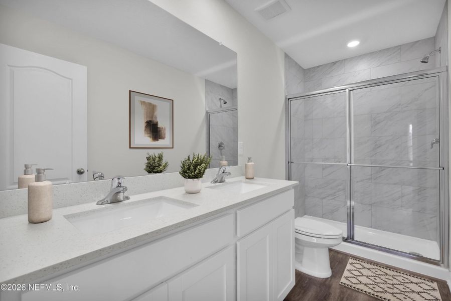 Furnished interior view inside a new home in Rolling Hills, Green Cove Springs (Image 7).