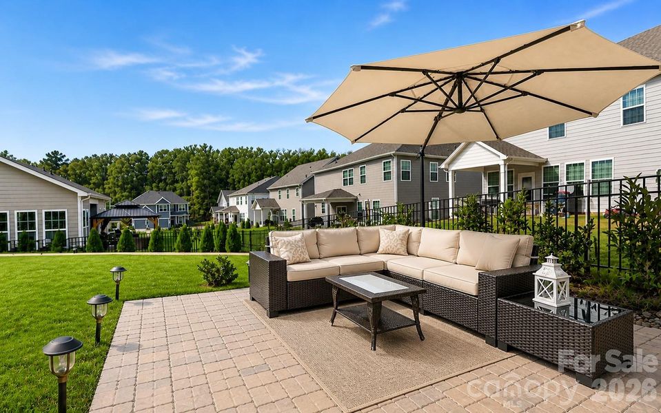 BACKYARD LOUNGE AREA