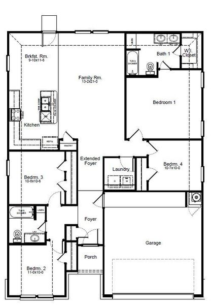 Golden Floorplan Golden Floorplan