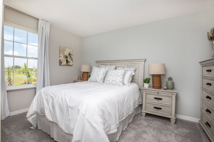 Furnished interior view inside a new home in Mirada, San Antonio (Image 29).