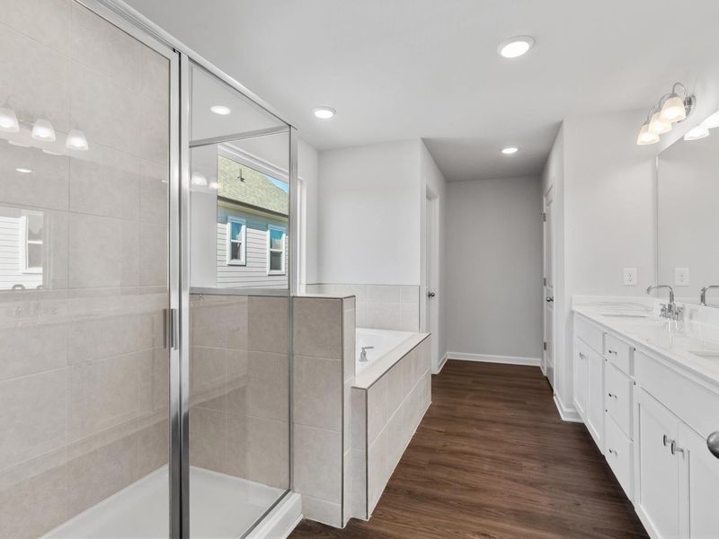 Representative furnished interior of a home built from the The Danbury C by Davidson Homes LLC in Melody Lakeside Estates, Buford (Image 14). Representative furnished interior of a home built from the The Danbury C by Davidson Homes LLC in Melody Lakeside Estates, Buford (Image 14).