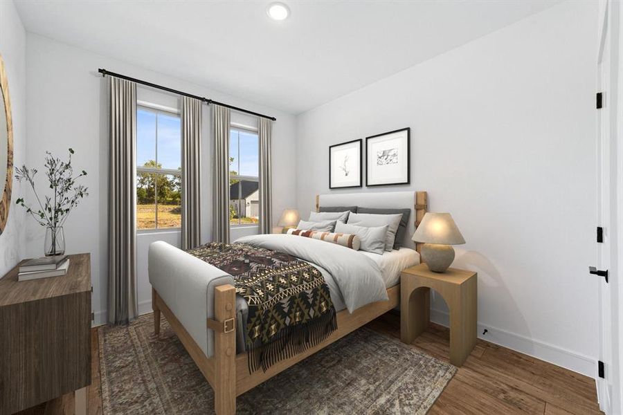 Furnished interior view inside a new home in Heritage Ranch, Sherman (Image 15). Furnished interior view inside a new home in Heritage Ranch, Sherman (Image 15).