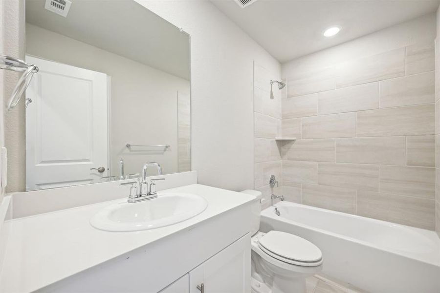 Photo is not of the actual home, but is an inspirational photo of builder’s model home and may depict options, furnishings, and/or decorator features that are not included.