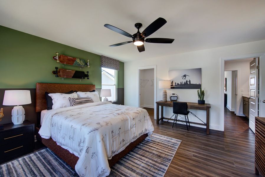 Furnished interior view inside a new home in Williams Grove, Apex (Image 13).