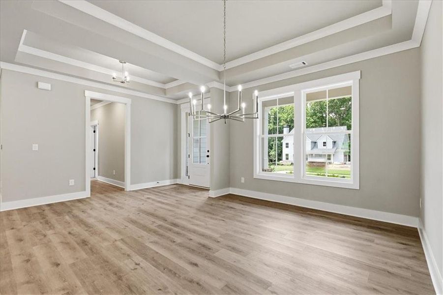 Spacious, unfurnished interior of a new home in , Statham (Image 26).