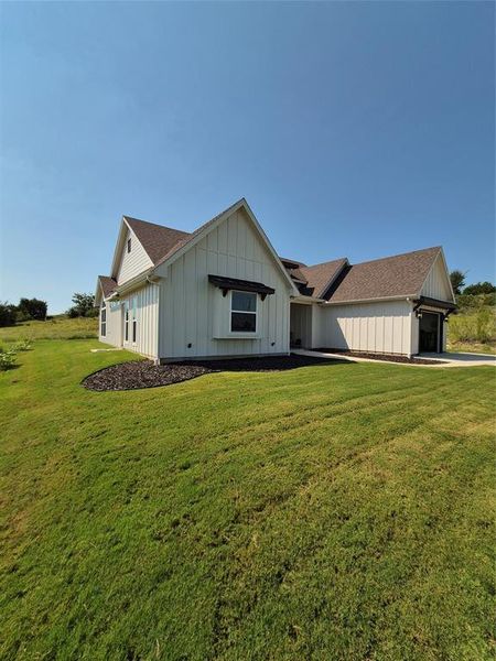 Exterior details and patio area of a home in , Bluff Dale (Image 23).