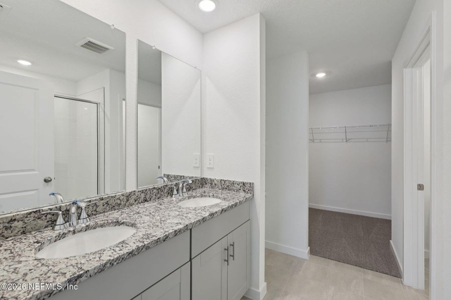 Furnished interior view inside a new home in Kings Preserve, Jacksonville (Image 11).