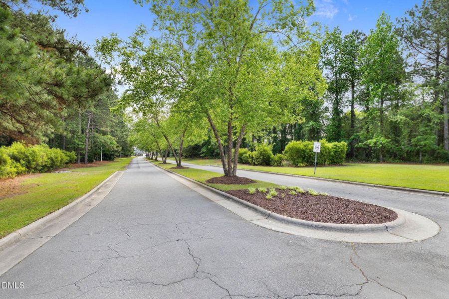 Entrance to neighborhood