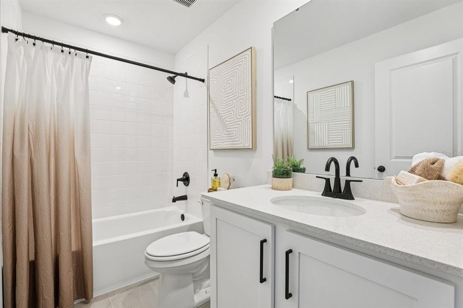 Furnished interior view inside a new home in Hawks Run, Kissimmee (Image 30).