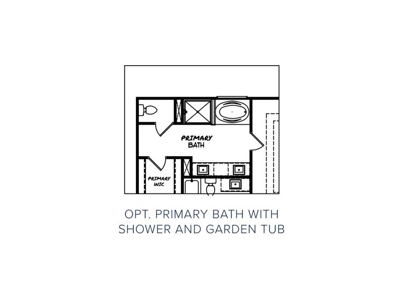 2D floor plan layout for the The Lakehurst by My Home Communities in Sutton’s Landing, Statham, GA (Image 12).