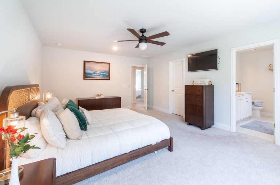 Furnished interior view inside a new home in , Johns Island (Image 4).