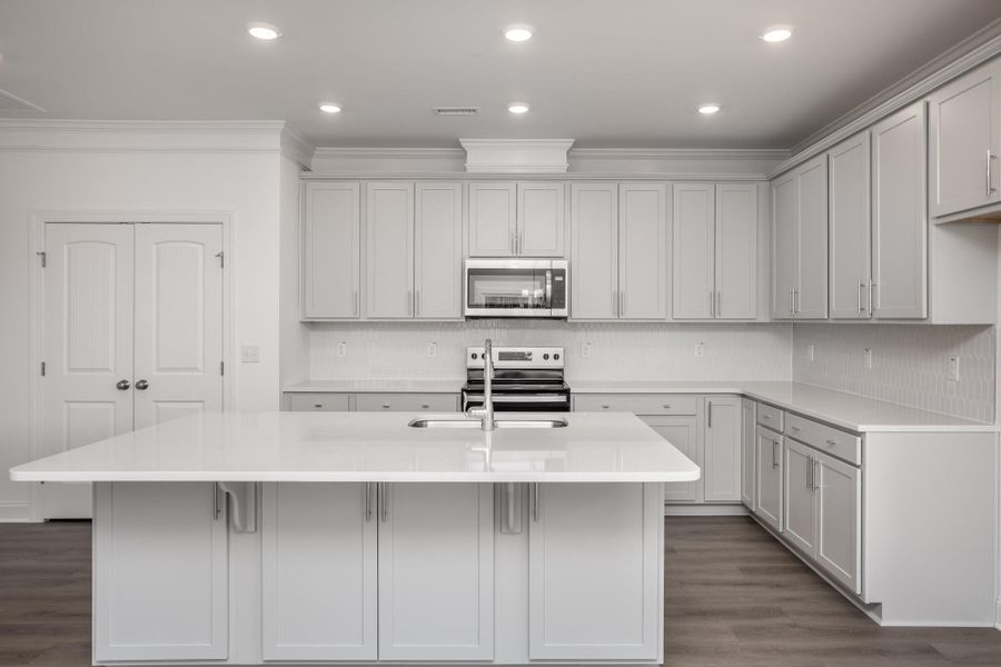 Furnished interior view inside a new home in Daniel Farms, Benson (Image 11).