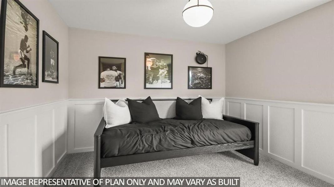Furnished interior view inside a new home in Silverthorne, Conroe (Image 7).