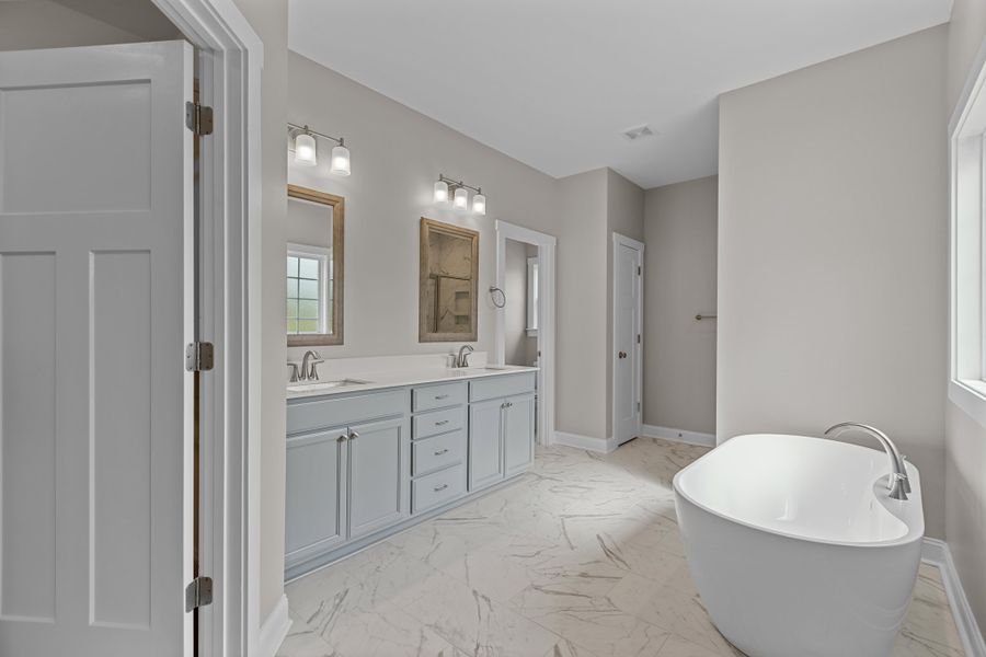 Representative furnished interior of a home built from the Haddock by Bill Clark Homes in Laurel Oaks, Greenville (Image 12).