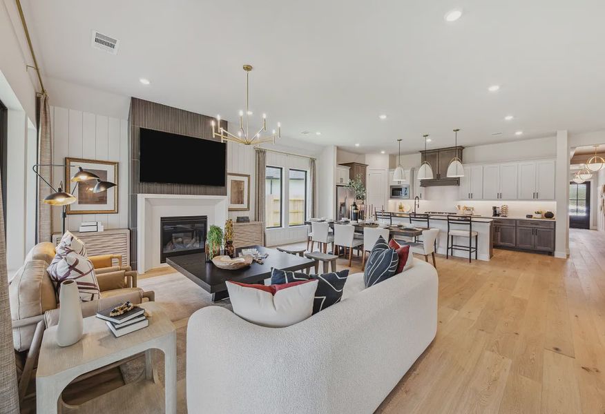 Plan 4043 great room - staged - 6 of 19 Plan 4043 great room - staged - 6 of 19