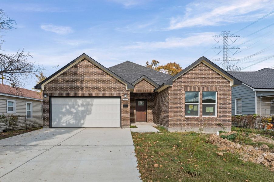 All brick, lots of extras