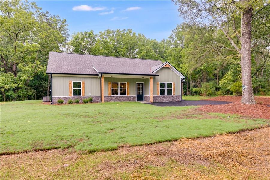 Exterior details and patio area of a home in , Douglasville (Image 27).