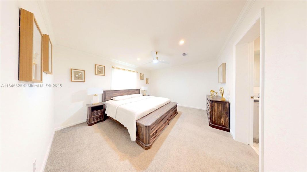 Furnished interior view inside a new home in , Clewiston (Image 11).