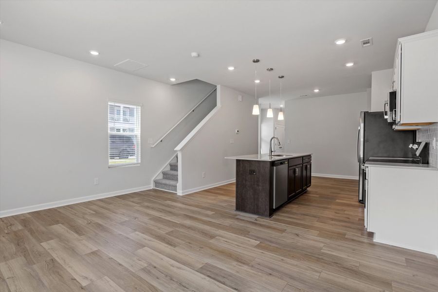 Spacious, unfurnished interior of a new home in Renaissance at White Oak, Garner (Image 13).